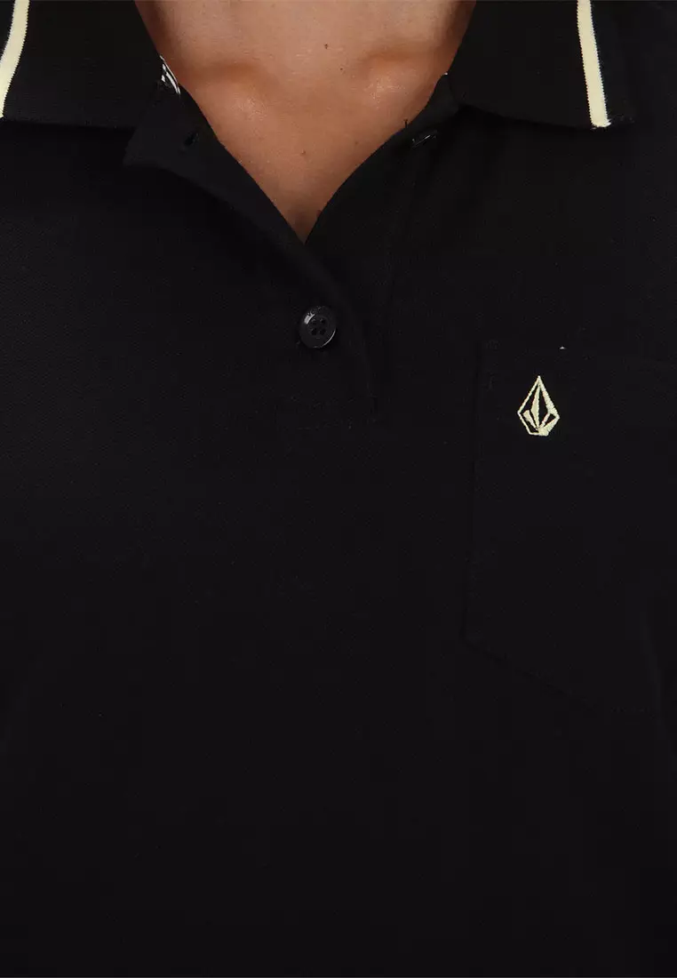 GPL ECLASSY SHORT SLEEVE POLO BLK