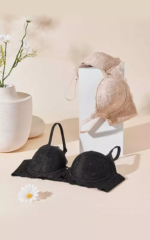 Bra Fabulous Lace Cup B N11-30132B - Black