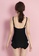 A-IN GIRLS black and beige (2PCS) Sweet Colorblock One Piece Swimsuit D7975US644B01FGS_4