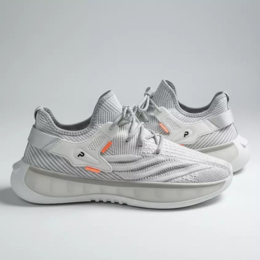 PAULMAY Sepatu Sneakers Pria Wanita Osaka Series Grey