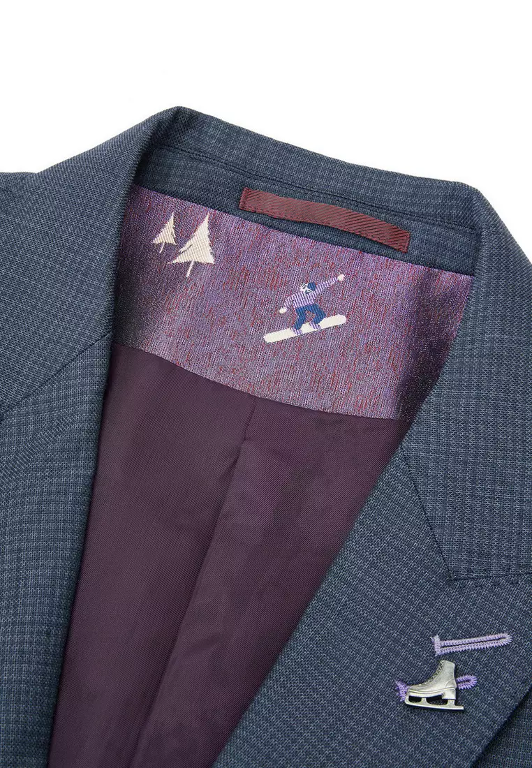 純羊毛套裝西裝外套