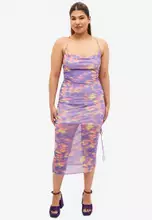 Buy Monki Spaghetti Strap Midi Bodycon Dress 2024 Online ZALORA