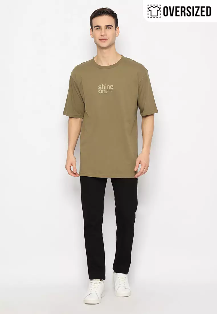 RBJ T-Shirt Cotton Combed Oversized Pria 2079250121