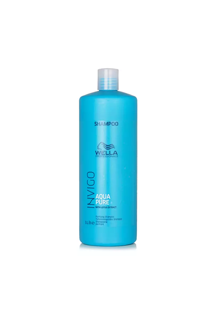 WELLA INVIGO AQUA PURE Purifying Shampoo - Industria Coiffure Hair Products