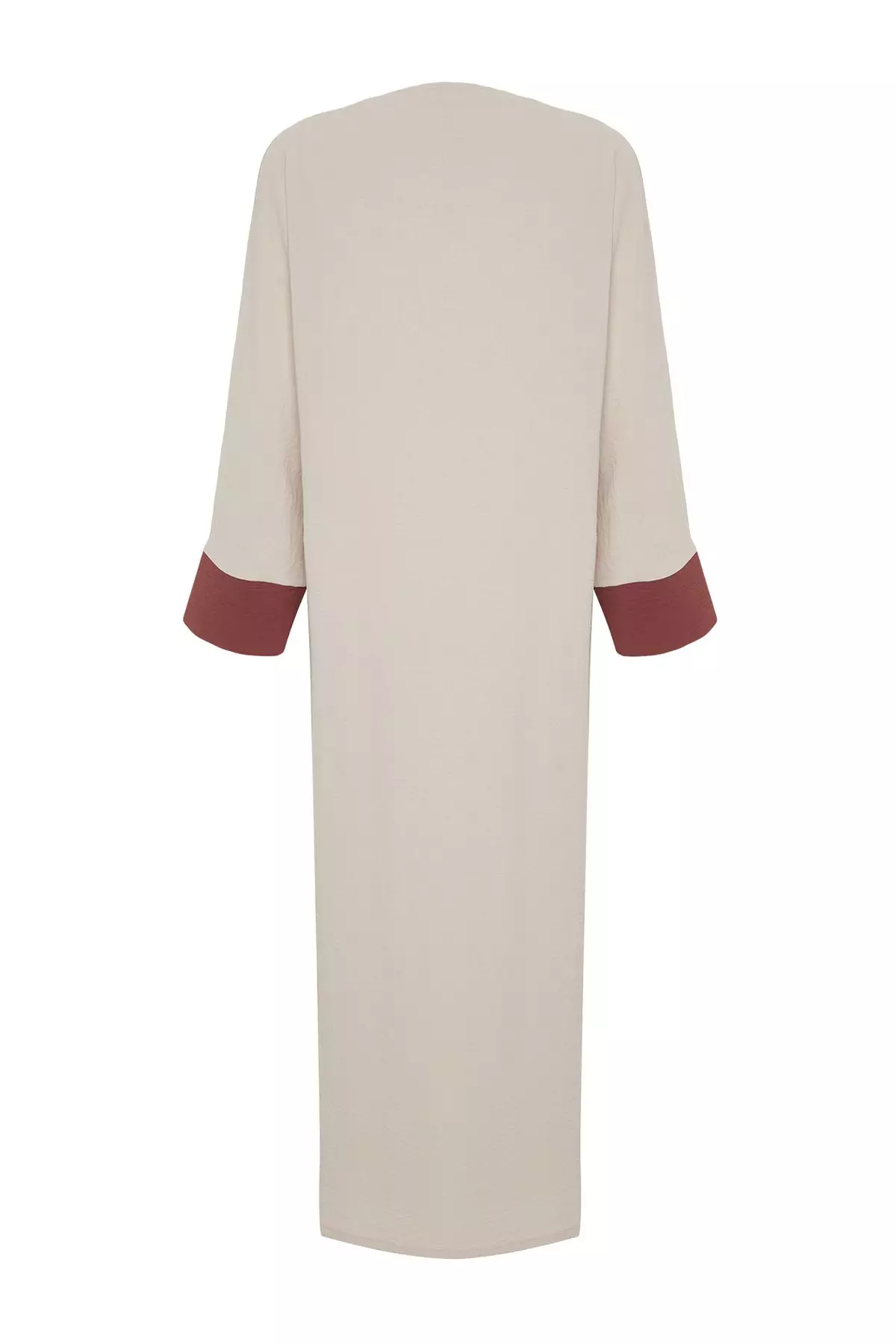 Modest Color Block Abaya 2-Piece Set