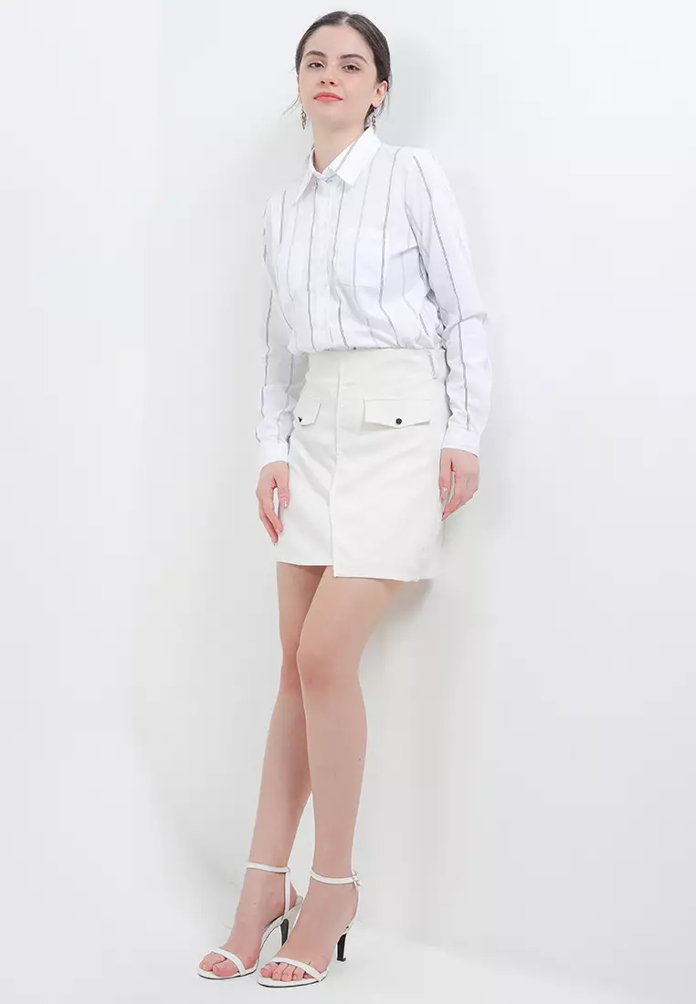 Cg Kemeja Katun Loose Fit