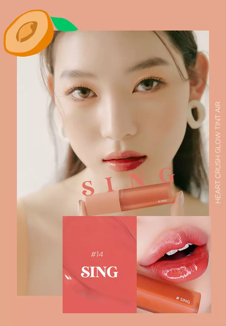Holika Holika Heart Crush Glow Tint Air - 14 Sing