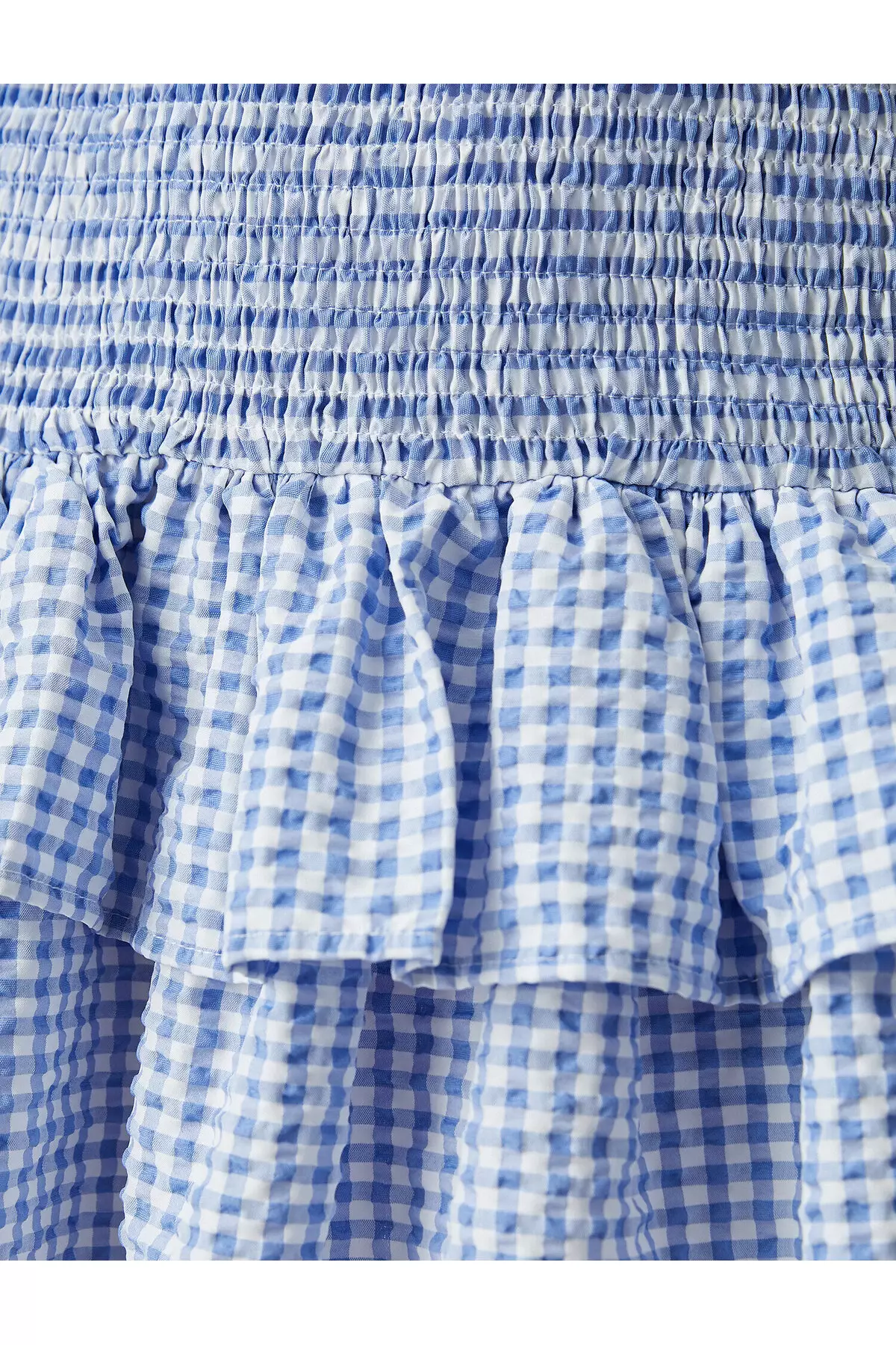 Koton Mädchen Check Skort – Envelop Drawstring Rock Mit Gummizug, Größe 7/8 Jahre, Kariert Rot