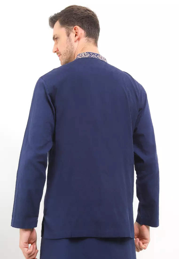 Treble Clef Long Sleeve Baju Koko