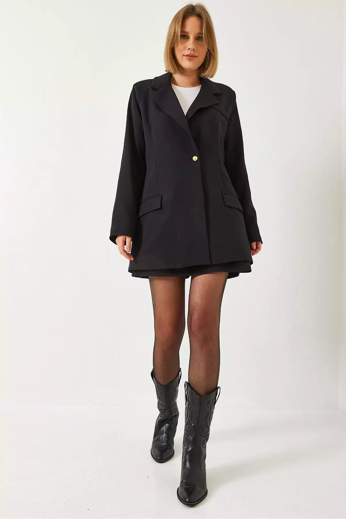 Women's Skirt Jacket Top And Bottom Set Mbms055 60501055