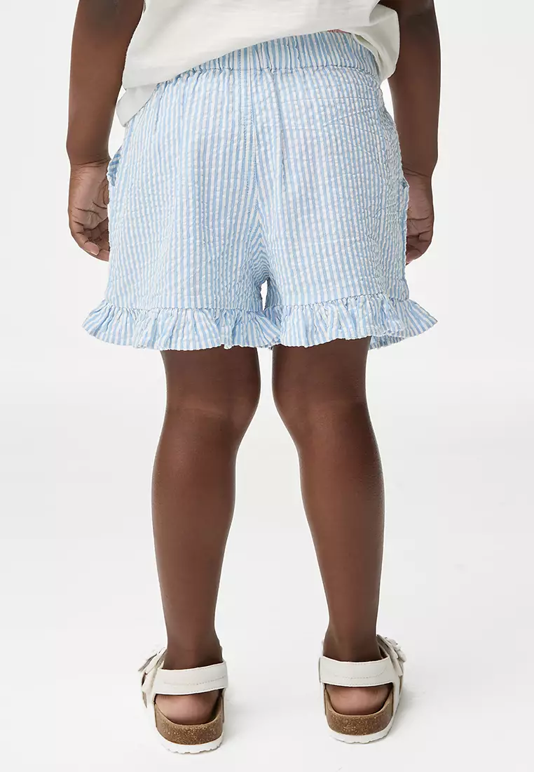 Pure Cotton Striped Shorts