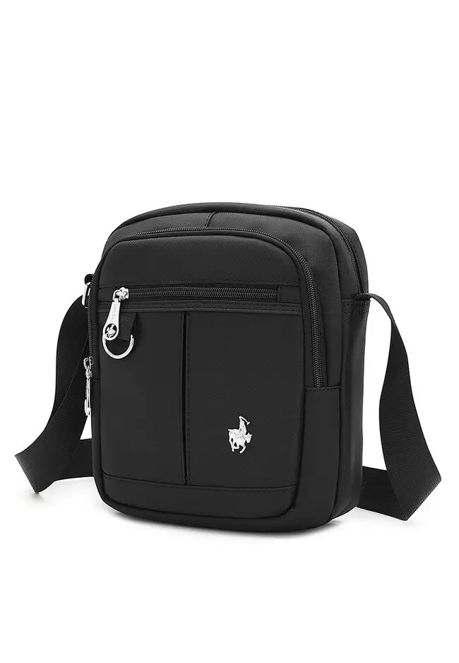 Faux Leather Sling Swiss Polo Sling Bag Polo Bag Mens SWISS POLO