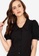 ZALORA WORK black Puff Sleeve Collar Shirt D651EAA18D0AB8GS_3