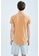 DeFacto yellow Long Fit Short Sleeve T-Shirt D2379AAB7873B5GS_4