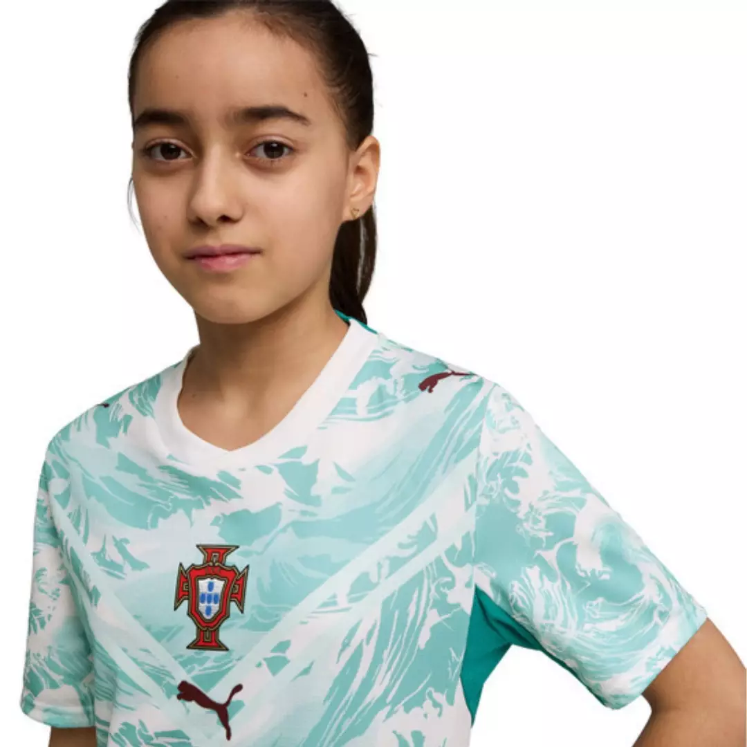 PUMA FPF Away Jersey Replica Jr 78329102 - Jersey Anak (Putih)