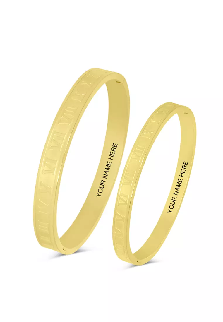 Real gold couple on sale bracelets