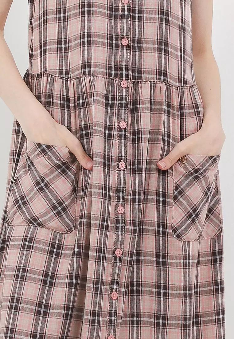 Triset Casual Pakaian Wanita Overall Dress - TD500990129