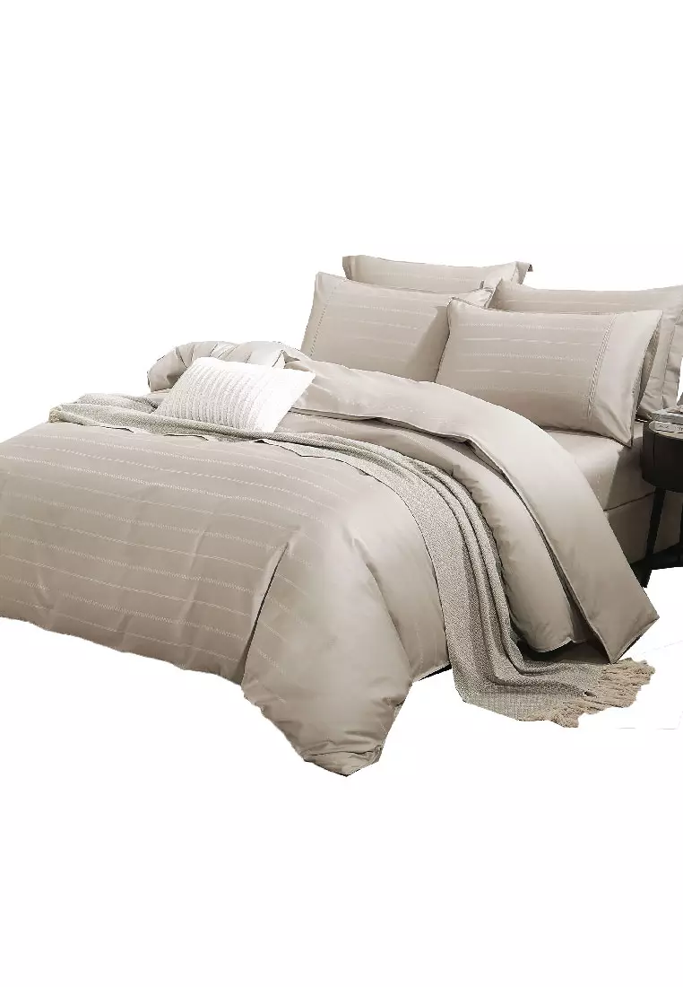 Buy Jean Perry Jean Perry Coray Quilt Cover Set [100 Combed Cotton