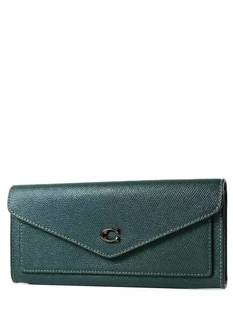 Buy Coach Coach Wyn Soft Wallet - Forest 2024 Online | ZALORA Philippines