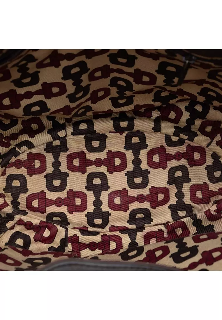 Pre-Loved Gucci Guccissima Abbey D Ring Tote