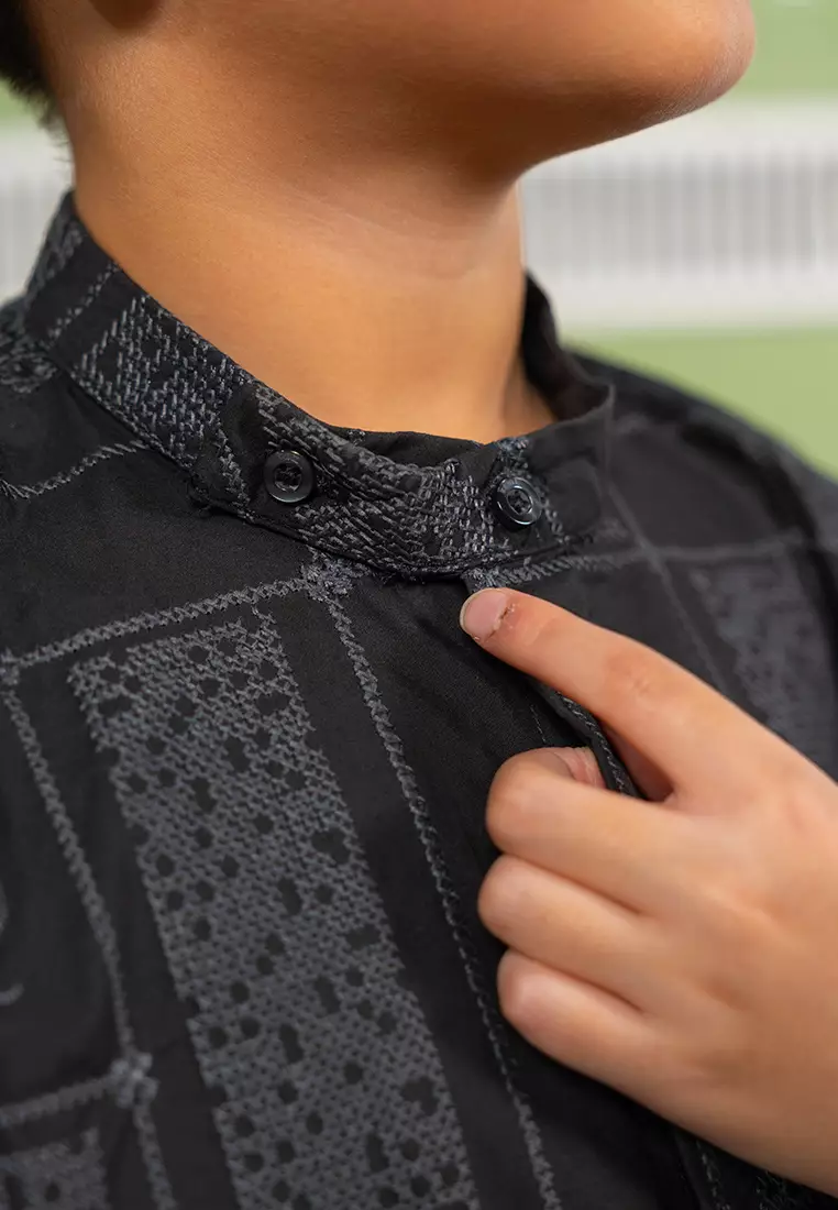 Kami Doha Short Sleeve Kids Koko Black