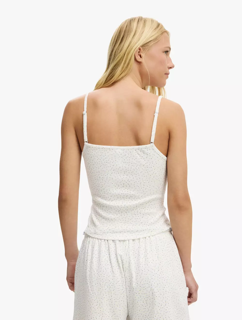 COTTON ON BODY - TANK & KAMISOL - RUFFLE POINTELLE CAMI