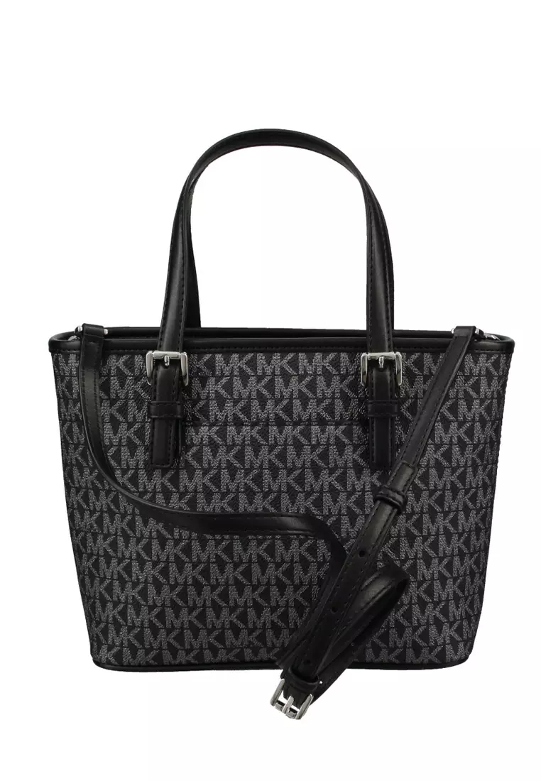 Michael kors jet set clearance travel small logo tote