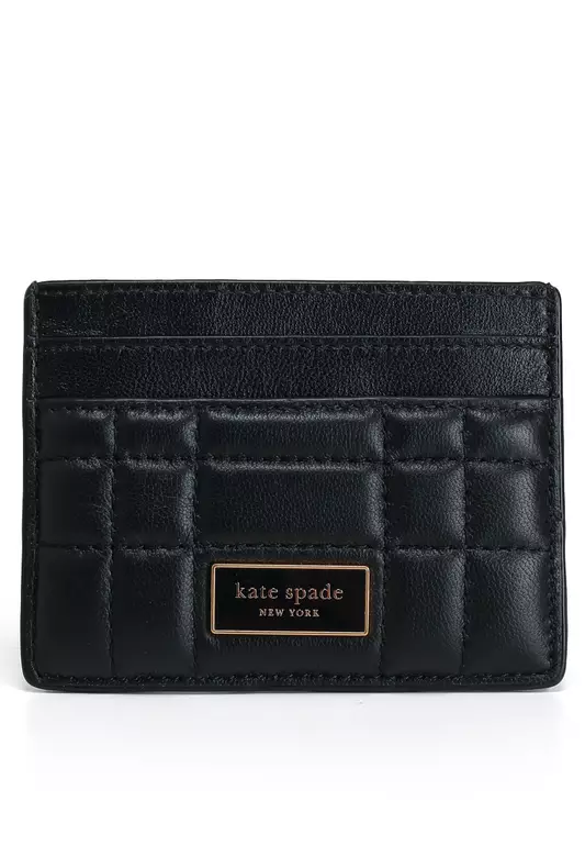 Evelyn Quilted Card Case (cv)