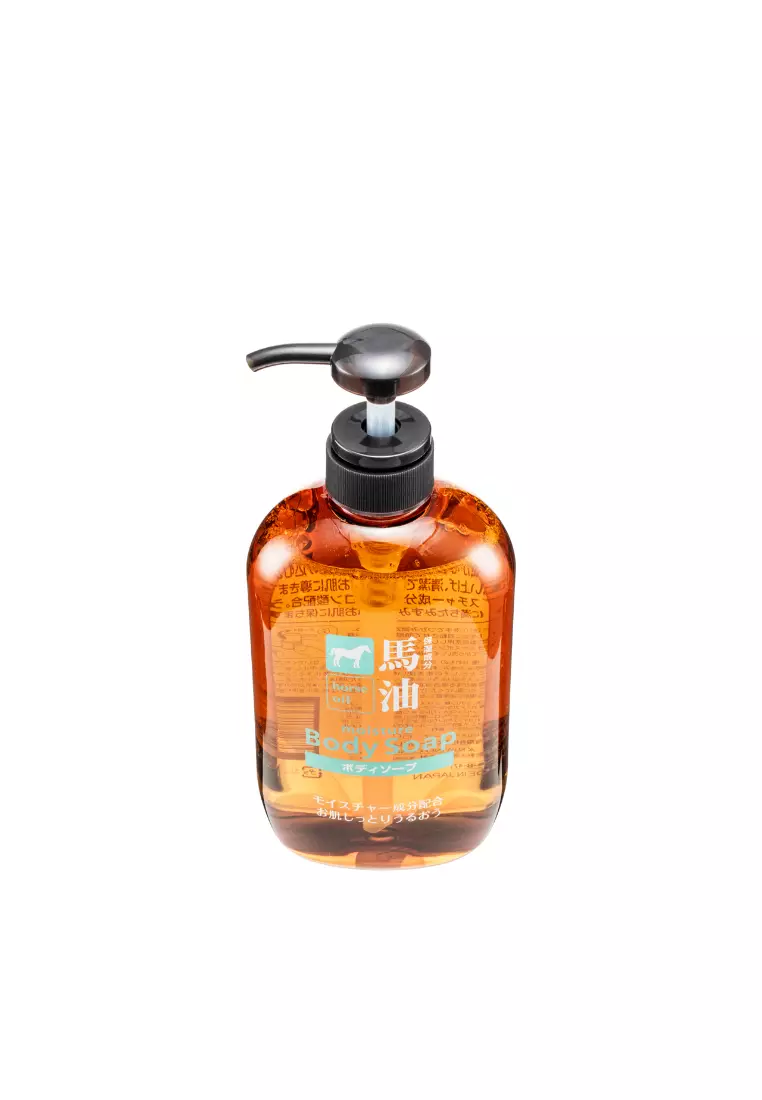 Kumano Horse Oil Moisture Body Soap (600ml)