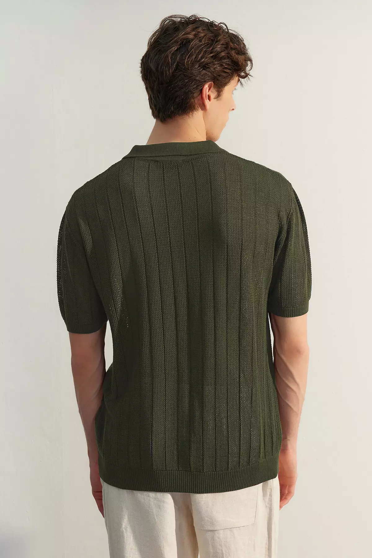 Knitted Polo Shirt