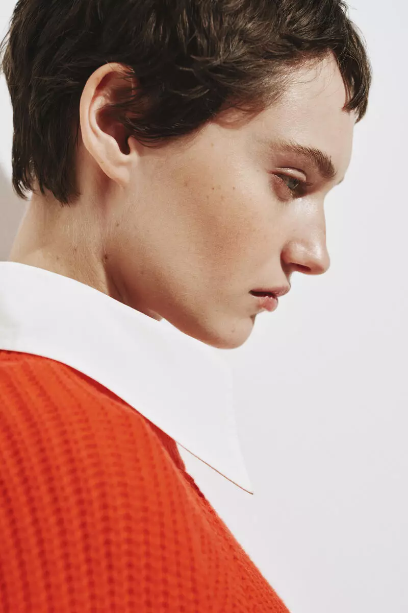 Rib-knit top