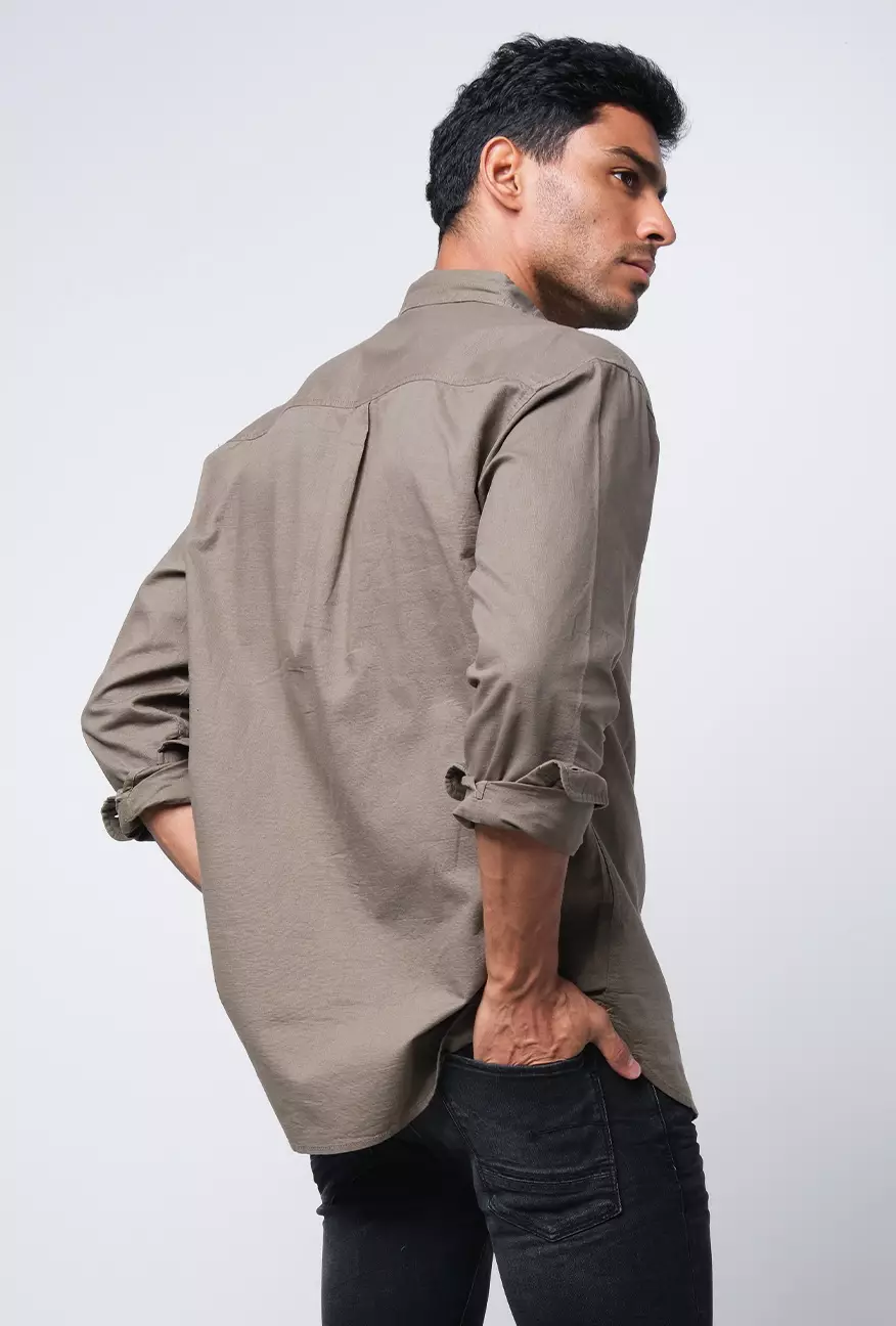 Kemeja Pria Ottoman Green Army