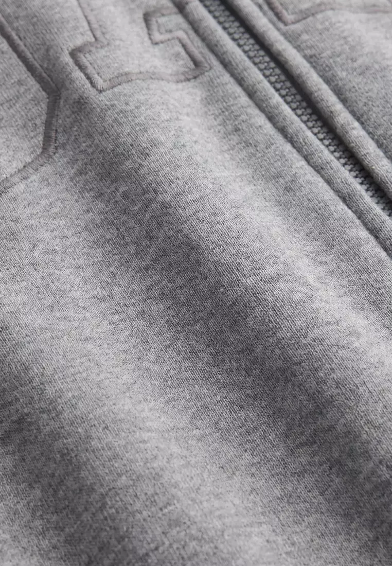 Arch Sherpa Zip Hoodie