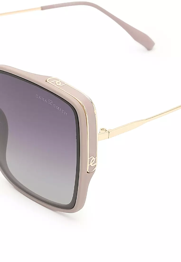 Unisex Fashion Sunglasses - Sand Mud Purple