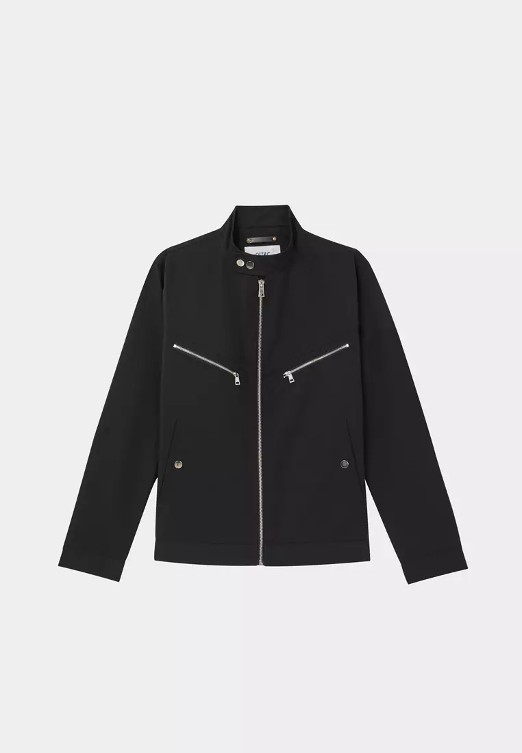 Black Harrington Jacket