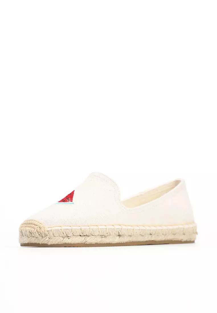 Embroidered Canvas Espadrilles HB45433