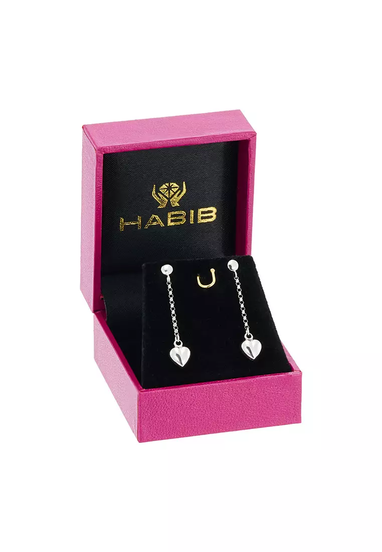 HABIB 375/9K White Gold Earrings EA374 RH