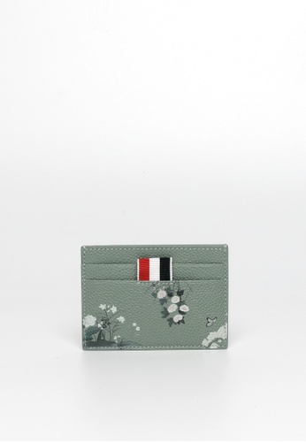 Thom Browne green Card holder BBB9AAC6D0FE6BGS_1