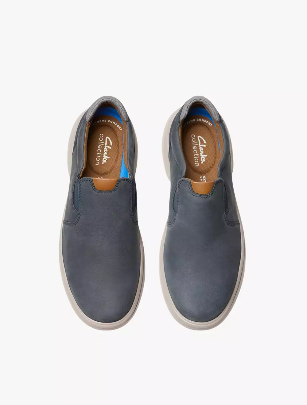 Clarks Bradley Ease Navy Nubuck