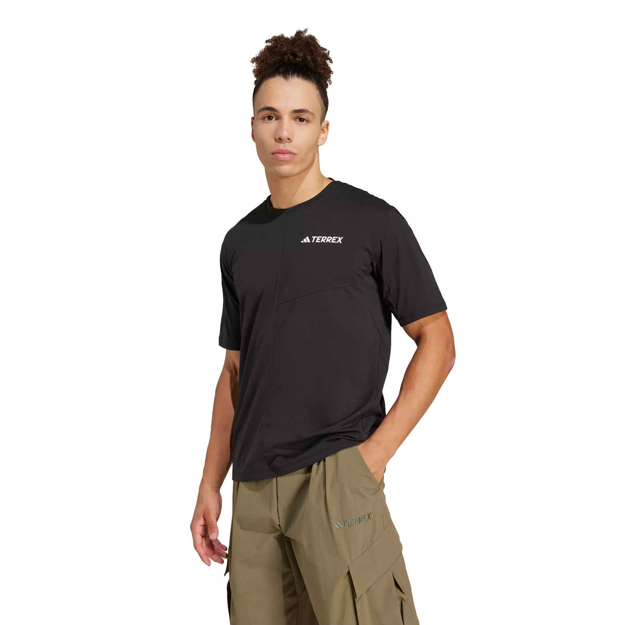 Hiking Terrex Multi Climacool Tee Men Black JF4189