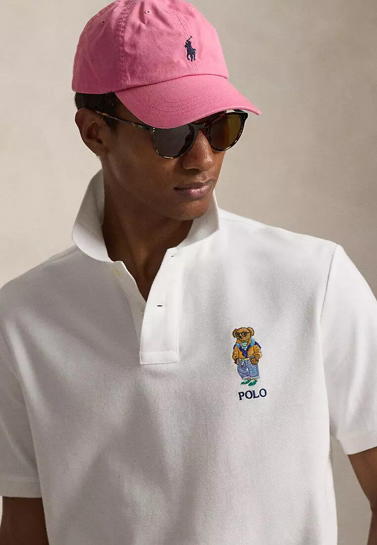 Buy Polo Ralph Lauren Custom Slim Fit Polo Bear Mesh Polo 2026