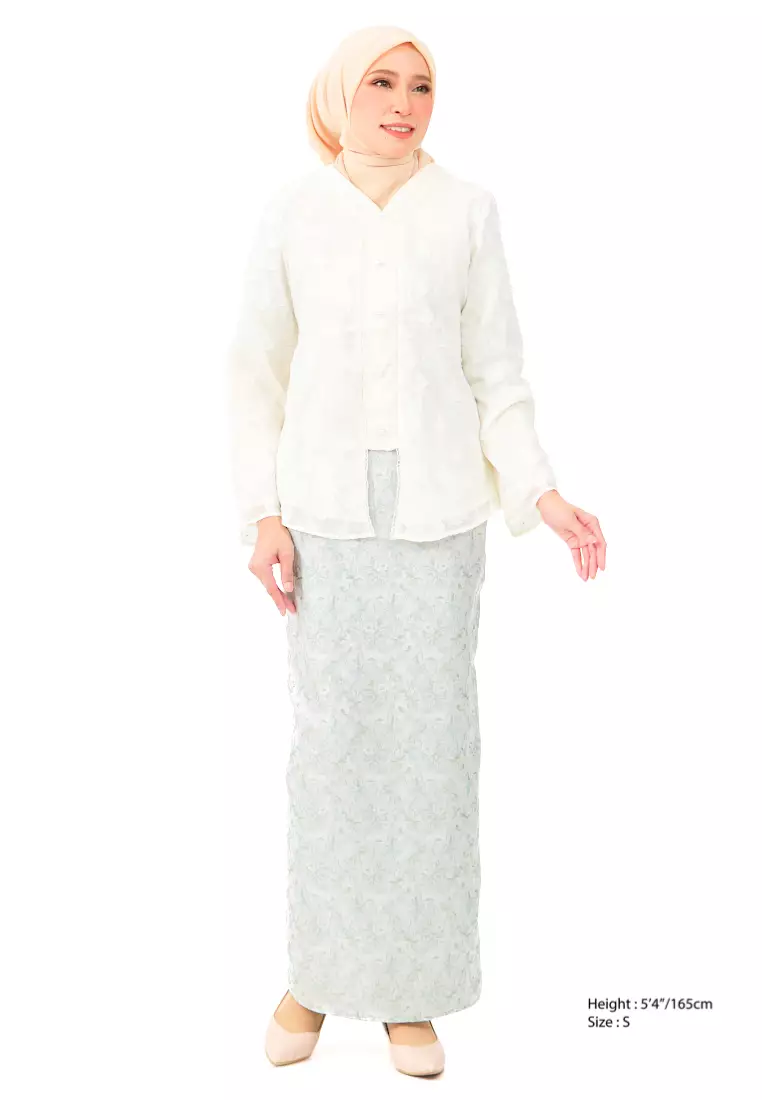 GM - De'Bunga Raya Series Puspa Kurung Kebaya 7115