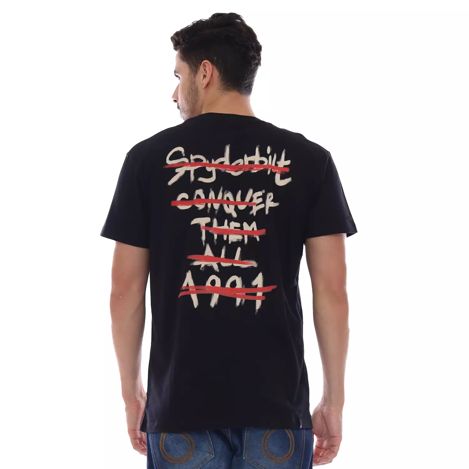 Spyderbilt Kaos Lengan Pendek Pria Kasmor Planet Surf