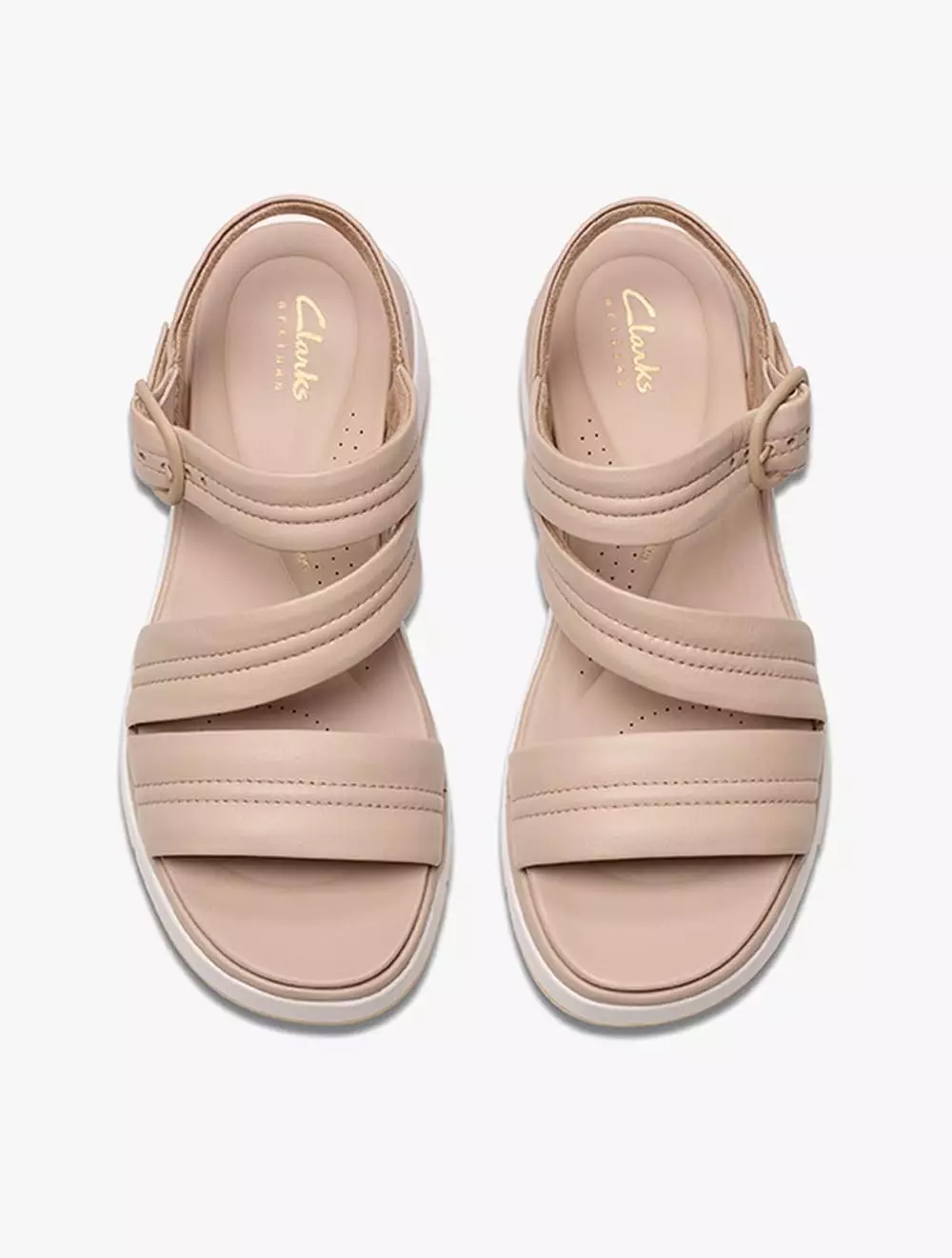 Clarks Tuscan Strap Sand Leather