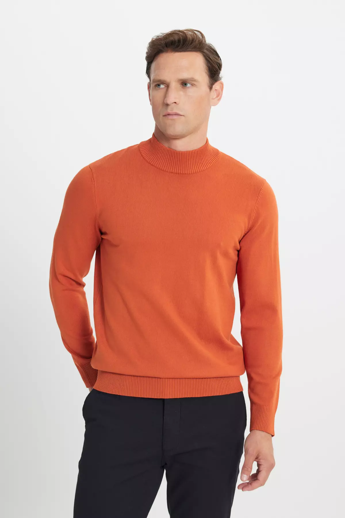 Mock Neck Sweater