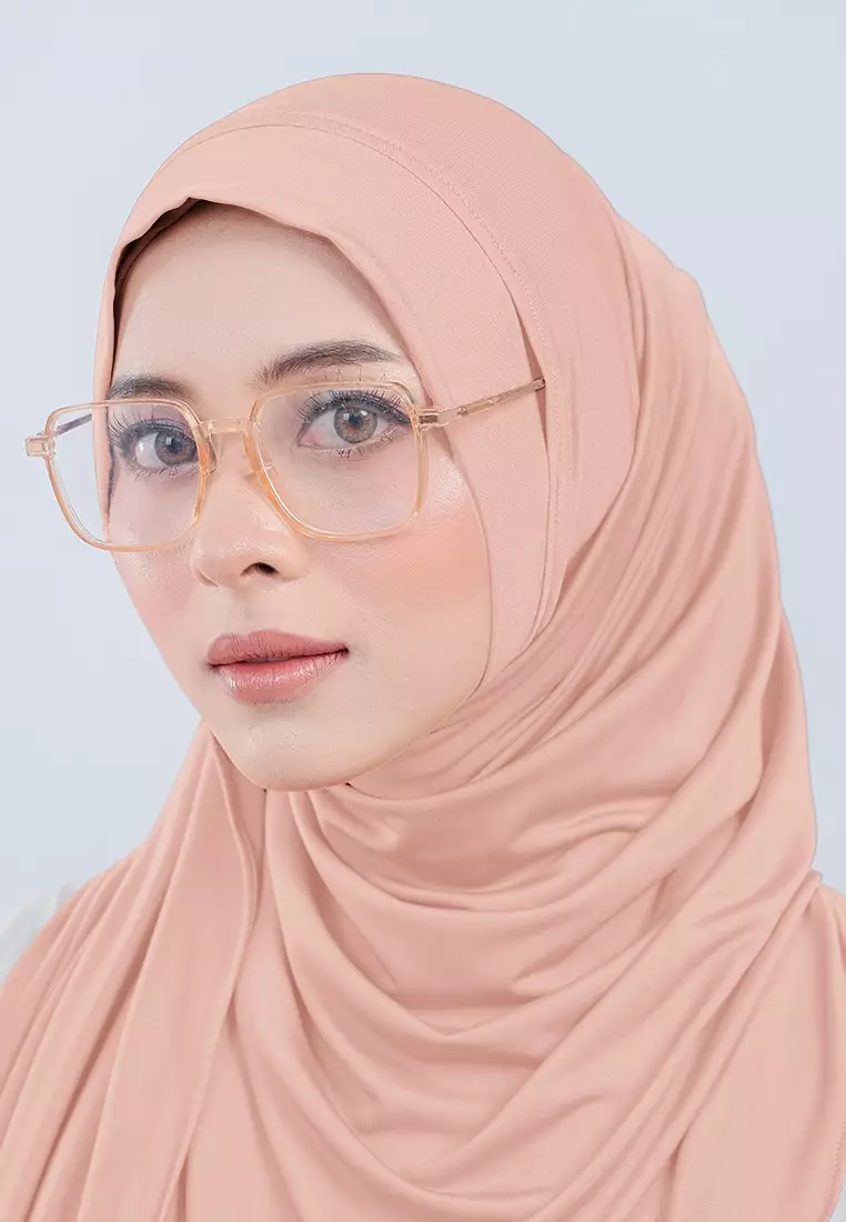 HIJAB INSTAN FAYZA - PEACH