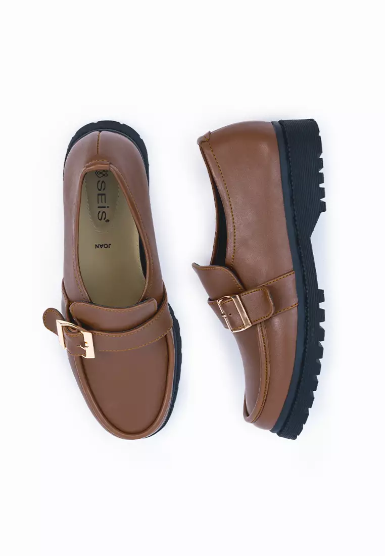 SEIS Joan Sepatu Docmart Wanita / Loafers Wanita