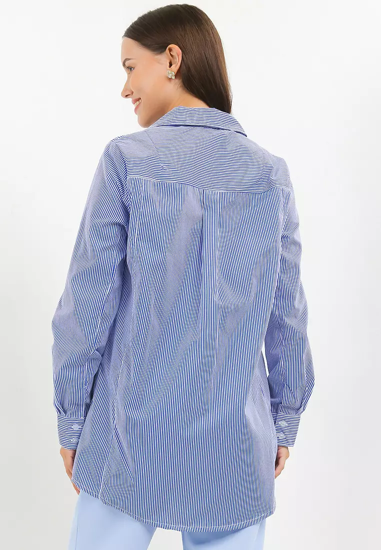 Oversized Stripe Shirt