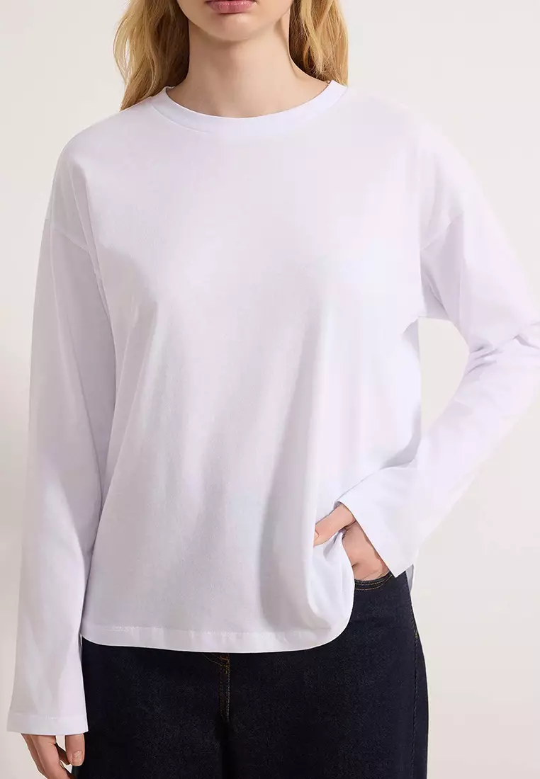 Cotton Long Sleeves T-Shirt