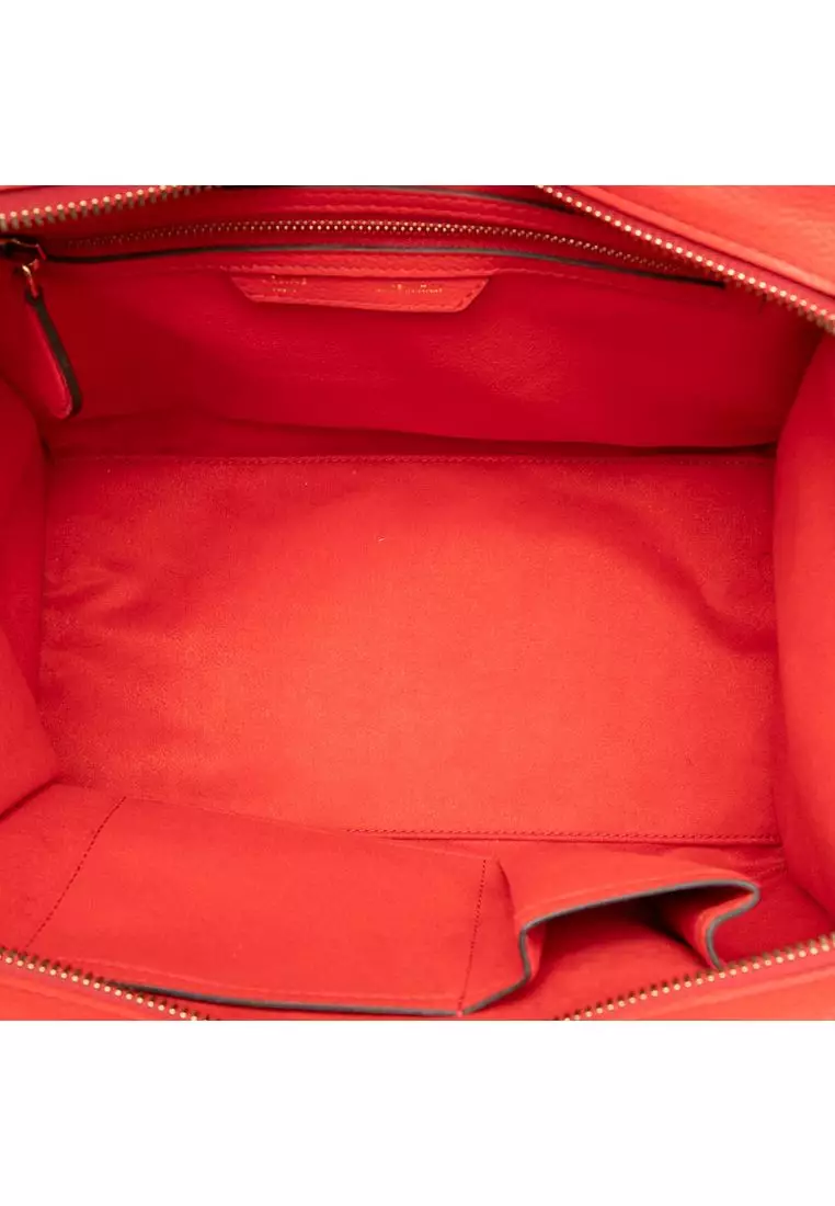 Pre-Loved Celine Mini Calfskin Luggage Tote